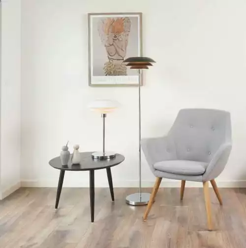 Dyberg Larsen Lampadaires Lampadaire En Métal Noir Mat, H 133 Cm D 31 Cm 2 Dyberg Larsen Lampadaires Lampadaire En Métal Noir Mat, H 133 Cm D 31 Cm – Image 2