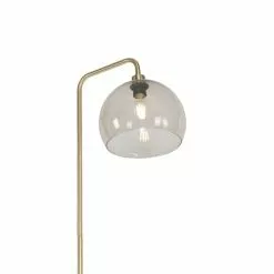 QAZQA Lampadaires Lampadaire En Plastique Doré/laiton -Luminaires Soldes Boutique lampadaire en plastique dore laiton 3