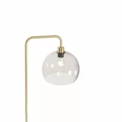 QAZQA Lampadaires Lampadaire En Plastique Doré/laiton -Luminaires Soldes Boutique lampadaire en plastique dore laiton 4