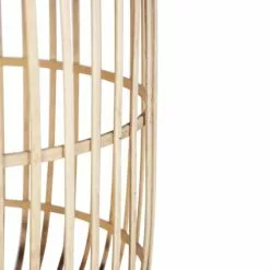 QAZQA Lampadaires Lampadaire En Rotin Beige -Luminaires Soldes Boutique lampadaire en rotin beige 4