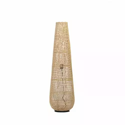 HYDILE Lampadaires Lampadaire En Rotin Naturel H100 1 HYDILE Lampadaires Lampadaire En Rotin Naturel H100