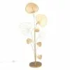 Maisons Du Monde Lampadaires Lampadaire Ginkgo En Métal Doré Et Bambou H145
