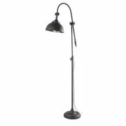 Maisons Du Monde Lampadaires Lampadaire Indus En Métal Noir H168