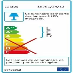 Lucide Lampadaires Lampadaire LED Avec Liseuse Métal Argent H180cm -Luminaires Soldes Boutique lampadaire led avec liseuse metal argent h180cm 2