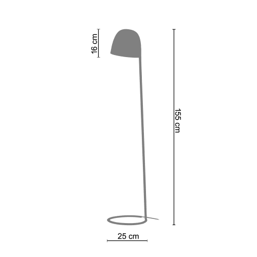 Tosel Lampadaires Lampadaire Liseuse Métal Blanc 3 Tosel Lampadaires Lampadaire Liseuse Métal Blanc – Image 3