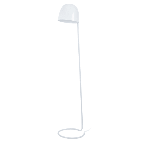 Tosel Lampadaires Lampadaire Liseuse Métal Blanc 1 Tosel Lampadaires Lampadaire Liseuse Métal Blanc