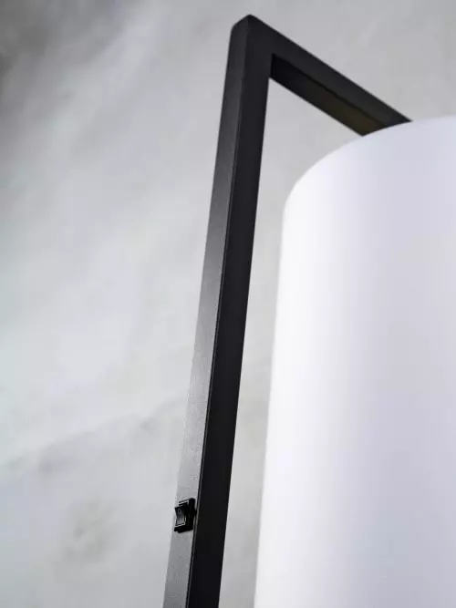 It's About Romi Lampadaires Lampadaire Noir Avec Abat-jour Blanc H160cm 3 It's About Romi Lampadaires Lampadaire Noir Avec Abat-jour Blanc H160cm – Image 3