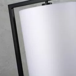 It's About Romi Lampadaires Lampadaire Noir Avec Abat-jour Blanc H160cm 9 It's About Romi Lampadaires Lampadaire Noir Avec Abat-jour Blanc H160cm -Luminaires Soldes Boutique lampadaire noir avec abat jour blanc h160cm 3
