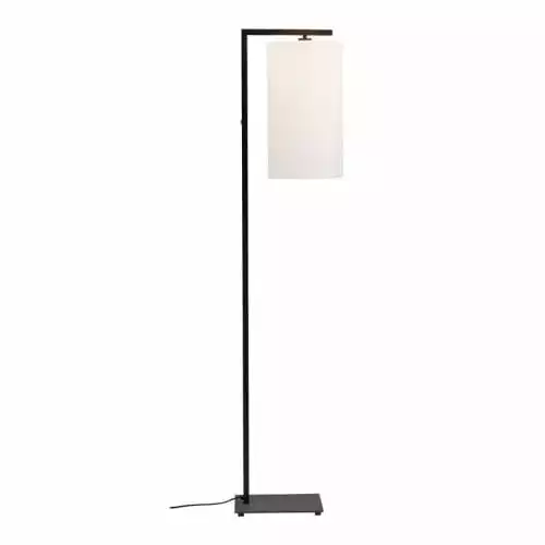 It's About Romi Lampadaires Lampadaire Noir Avec Abat-jour Blanc H160cm 1 It's About Romi Lampadaires Lampadaire Noir Avec Abat-jour Blanc H160cm