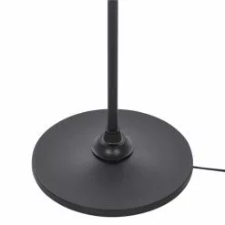 Beliani Lampes à Poser Lampadaire Noir Et Blanc En Métal -Luminaires Soldes Boutique lampadaire noir et blanc en metal 5