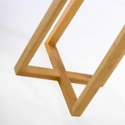 Wadiga Lampadaires Lampadaire Pied En Bois Et Abat-jour Gris -Luminaires Soldes Boutique lampadaire pied en bois et abat jour gris 2