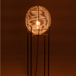 Meubles & Design Lampadaires Lampadaire Rond En Rotin Et Pied Métal Noir 5 Meubles & Design Lampadaires Lampadaire Rond En Rotin Et Pied Métal Noir -Luminaires Soldes Boutique lampadaire rond en rotin et pied metal noir 2