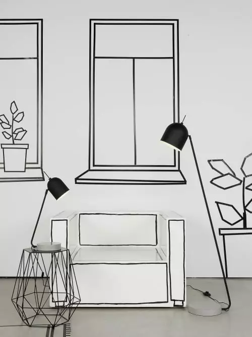 It's About Romi Lampadaires Lampadaire Sur Pied Noir H146cm 2 It's About Romi Lampadaires Lampadaire Sur Pied Noir H146cm – Image 2