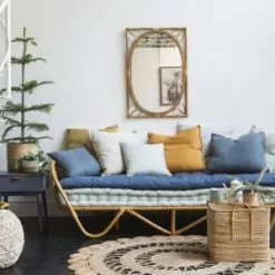 Maisons Du Monde Lampadaires Lampadaire Trépied En Bambou Abat-jour Blanc H154 -Luminaires Soldes Boutique lampadaire trepied en bambou abat jour blanc h154 1000 0 39 201144 3