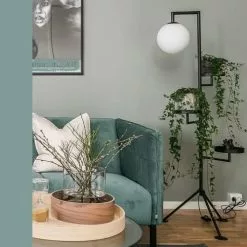 Globen Lighting Lampadaires Lampadaire Tripode Avec Tablettes H153cm -Luminaires Soldes Boutique lampadaire tripode avec tablettes h153cm 2