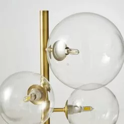 Maisons Du Monde Lampes à Poser Lampe 6 Globes En Verre Et Métal Doré -Luminaires Soldes Boutique lampe 6 globes en verre et metal dore 1000 0 25 190757 5