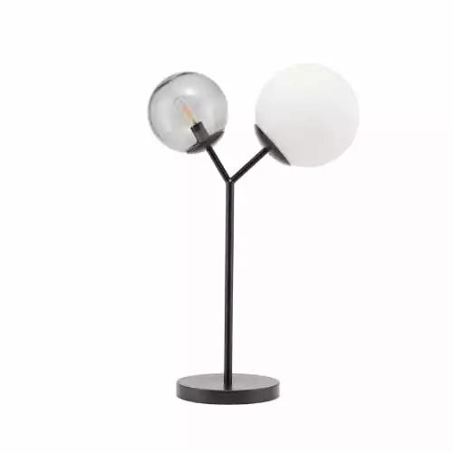 House Doctor Lampes à Poser Lampe à Poser 2 Lumières Métal/verre Noir H56cm 1 House Doctor Lampes à Poser Lampe à Poser 2 Lumières Métal/verre Noir H56cm