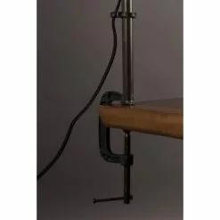 Dutchbone Lampes à Poser Lampe à Poser Design En Métal Noir -Luminaires Soldes Boutique lampe a poser design en metal noir 3