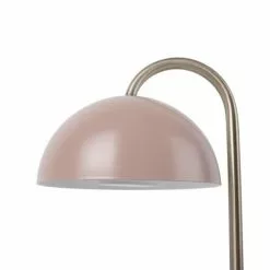 Present Time Lampes à Poser Lampe à Poser Dome Métal Rose -Luminaires Soldes Boutique lampe a poser dome metal rose 2