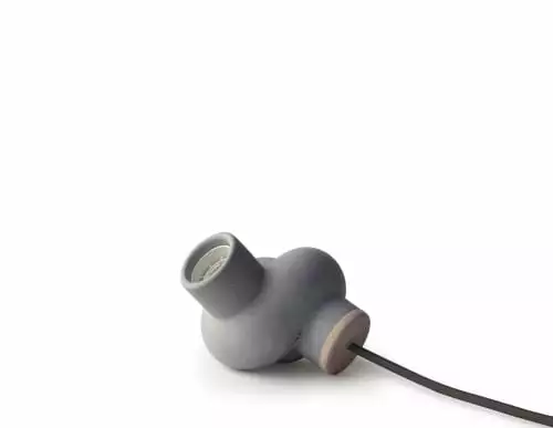 Gone's Lampes à Poser Lampe à Poser En Béton Et Bois Cordon Noir 2 Gone's Lampes à Poser Lampe à Poser En Béton Et Bois Cordon Noir – Image 2