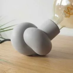 Gone's Lampes à Poser Lampe à Poser En Béton Et Bois Cordon Noir Ampoule LED Edison 9 Gone's Lampes à Poser Lampe à Poser En Béton Et Bois Cordon Noir Ampoule LED Edison -Luminaires Soldes Boutique lampe a poser en beton et bois cordon noir ampoule led edison 3