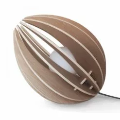 Gone's Lampes à Poser Lampe à Poser En Bois Avec Fil Noir Et Ampoule 9 Gone's Lampes à Poser Lampe à Poser En Bois Avec Fil Noir Et Ampoule -Luminaires Soldes Boutique lampe a poser en bois avec fil noir et ampoule 3