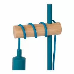 J&Kids Lampes à Poser Lampe à Poser En Métal Bleu Ø 15 Cm -Luminaires Soldes Boutique lampe a poser en metal bleu oe 15 cm 3