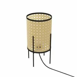 Potiron Paris Lampes à Poser Lampe à Poser En Métal Et Rotin 7 Potiron Paris Lampes à Poser Lampe à Poser En Métal Et Rotin -Luminaires Soldes Boutique lampe a poser en metal et rotin 2