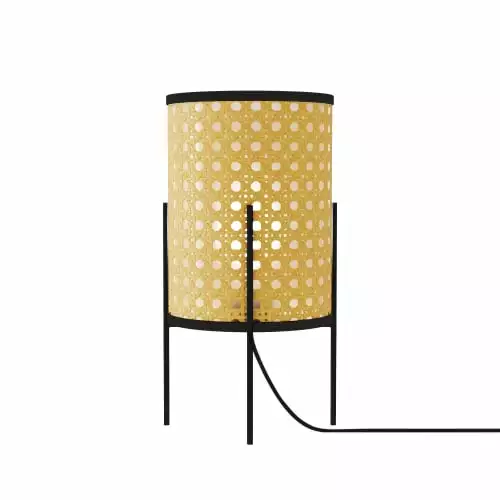 Potiron Paris Lampes à Poser Lampe à Poser En Métal Et Rotin 5 Potiron Paris Lampes à Poser Lampe à Poser En Métal Et Rotin – Image 5