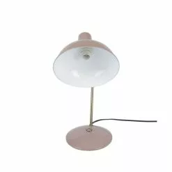 Leitmotiv Lampes à Poser Lampe à Poser En Métal Rose -Luminaires Soldes Boutique lampe a poser en metal rose 2