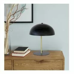 Lampea Lampes à Poser Lampe à Poser Industrielle En Métal Noir 33 Cm -Luminaires Soldes Boutique lampe a poser industrielle en metal noir 33 cm 5