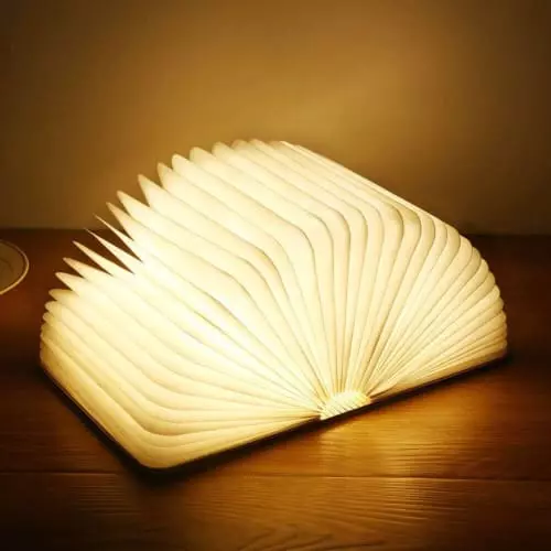 Coup De Coeur Lampes à Poser Lampe à Poser Livre Led Couverture En Bois 4 Coup De Coeur Lampes à Poser Lampe à Poser Livre Led Couverture En Bois – Image 4