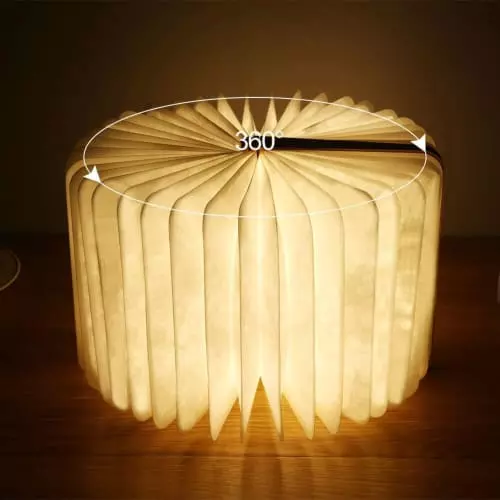 Coup De Coeur Lampes à Poser Lampe à Poser Livre Led Couverture En Bois 5 Coup De Coeur Lampes à Poser Lampe à Poser Livre Led Couverture En Bois – Image 5