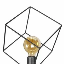 Tosel Lampes à Poser Lampe A Poser Métal Anthracite -Luminaires Soldes Boutique lampe a poser metal anthracite 2