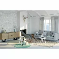 Zago Lampes à Poser Lampe à Poser Métal Et Tissu Blanc -Luminaires Soldes Boutique lampe a poser metal et tissu blanc 2