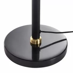 Beliani Lampes à Poser Lampe à Poser Noir Et Blanc -Luminaires Soldes Boutique lampe a poser noir et blanc 4