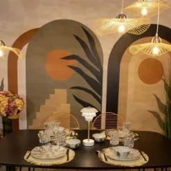 Pirouette Paris Lampes à Poser Lampe à Poser Rechargeable En Métal Blanc Et Doré H31 -Luminaires Soldes Boutique lampe a poser rechargeable en metal blanc et dore h31 2