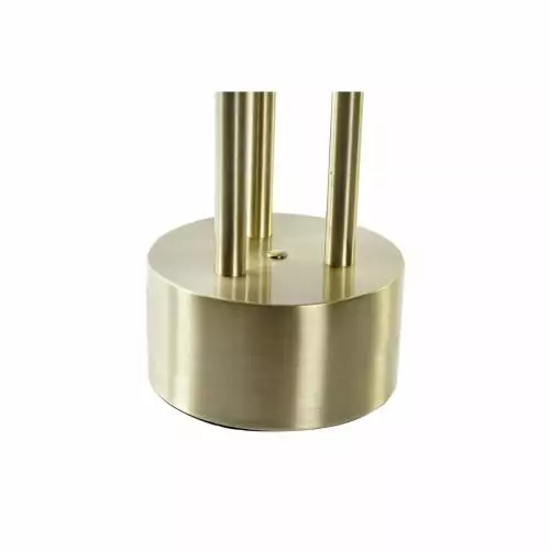 Wadiga Lampes à Poser Lampe à Poser Rétro En Métal Doré Et Abat-jour Blanc En Lin - H67cm 4 Wadiga Lampes à Poser Lampe à Poser Rétro En Métal Doré Et Abat-jour Blanc En Lin - H67cm – Image 4