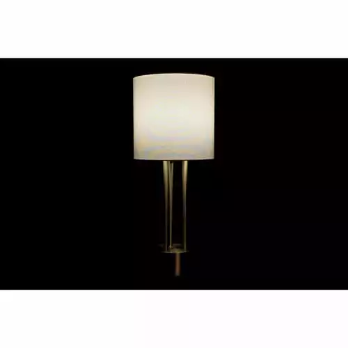 Wadiga Lampes à Poser Lampe à Poser Rétro En Métal Doré Et Abat-jour Blanc En Lin - H67cm 6 Wadiga Lampes à Poser Lampe à Poser Rétro En Métal Doré Et Abat-jour Blanc En Lin - H67cm – Image 6