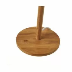 Wadiga Lampes à Poser Lampe à Poser Simple En Bambou Et Abat-jour Blanc - 19x19x40cm -Luminaires Soldes Boutique lampe a poser simple en bambou et abat jour blanc 19x19x40cm 3