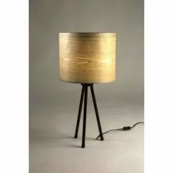 Dutchbone Lampes à Poser Lampe à Poser Tripod Marron -Luminaires Soldes Boutique lampe a poser tripod marron 4