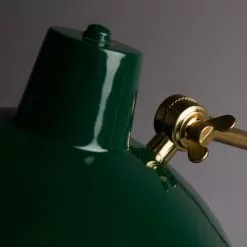 Dutchbone Lampes à Poser Lampe à Poser Vintage En Métal Vert -Luminaires Soldes Boutique lampe a poser vintage en metal vert 4