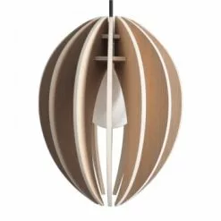 Gone's Suspensions Lampe à Suspendre Bois Cordon Noir Et Ampoule -Luminaires Soldes Boutique lampe a suspendre bois cordon noir et ampoule 3