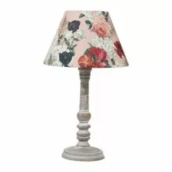 Decoratie Lampes Ă Poser Lampe Bois Abat-jour Charme