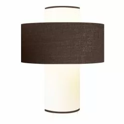 Abat-jours Lampes à Poser Lampe Chocolat D 35cm