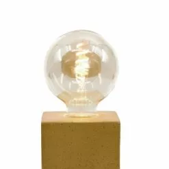 Junny Lampes à Poser Lampe Cube En Béton Rose Pastel Fabrication Artisanale 9 Junny Lampes à Poser Lampe Cube En Béton Rose Pastel Fabrication Artisanale -Luminaires Soldes Boutique lampe cube en beton jaune moutarde fabrication artisanale