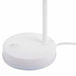 Present Time Lampes à Poser Lampe De Bureau Blanche H42cm -Luminaires Soldes Boutique lampe de bureau blanche h42cm 3