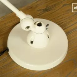 Lucide Lampes à Poser Lampe De Bureau En Métal Blanc -Luminaires Soldes Boutique lampe de bureau en metal blanc 2
