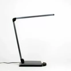 Keria Lampes à Poser Lampe De Bureau En Métal Gris -Luminaires Soldes Boutique lampe de bureau en metal gris 3