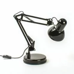 Brilliant Lampes à Poser Lampe De Bureau En Métal Noir -Luminaires Soldes Boutique lampe de bureau en metal noir 12